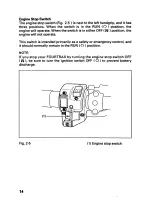 Предварительный просмотр 18 страницы Honda 2001 TRX 250 Fourtrax Recon Owner'S Manual