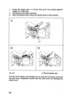 Предварительный просмотр 22 страницы Honda 2001 TRX 250 Fourtrax Recon Owner'S Manual