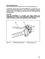 Предварительный просмотр 27 страницы Honda 2001 TRX 250 Fourtrax Recon Owner'S Manual