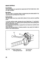 Предварительный просмотр 28 страницы Honda 2001 TRX 250 Fourtrax Recon Owner'S Manual