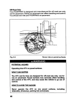 Предварительный просмотр 50 страницы Honda 2001 TRX 250 Fourtrax Recon Owner'S Manual