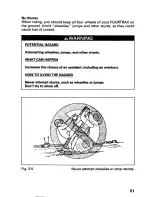 Предварительный просмотр 55 страницы Honda 2001 TRX 250 Fourtrax Recon Owner'S Manual