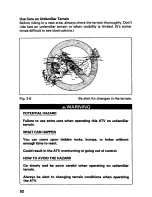 Предварительный просмотр 56 страницы Honda 2001 TRX 250 Fourtrax Recon Owner'S Manual