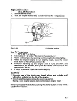 Предварительный просмотр 61 страницы Honda 2001 TRX 250 Fourtrax Recon Owner'S Manual