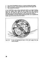 Предварительный просмотр 72 страницы Honda 2001 TRX 250 Fourtrax Recon Owner'S Manual