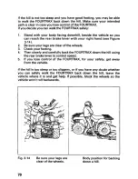 Предварительный просмотр 74 страницы Honda 2001 TRX 250 Fourtrax Recon Owner'S Manual