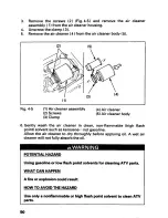 Предварительный просмотр 94 страницы Honda 2001 TRX 250 Fourtrax Recon Owner'S Manual