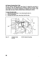 Предварительный просмотр 96 страницы Honda 2001 TRX 250 Fourtrax Recon Owner'S Manual