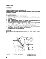 Предварительный просмотр 100 страницы Honda 2001 TRX 250 Fourtrax Recon Owner'S Manual