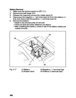 Предварительный просмотр 110 страницы Honda 2001 TRX 250 Fourtrax Recon Owner'S Manual