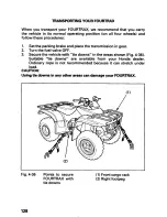 Предварительный просмотр 132 страницы Honda 2001 TRX 250 Fourtrax Recon Owner'S Manual