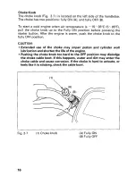 Предварительный просмотр 22 страницы Honda 2001 TRX 350FE Fourtrax 350 4x4 ES Owner'S Manual