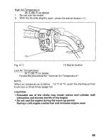 Предварительный просмотр 75 страницы Honda 2001 TRX 350FE Fourtrax 350 4x4 ES Owner'S Manual