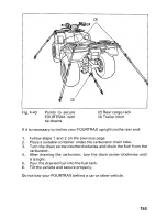 Предварительный просмотр 159 страницы Honda 2001 TRX 350FE Fourtrax 350 4x4 ES Owner'S Manual