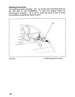 Предварительный просмотр 22 страницы Honda 2001 TRX 450ES Fourtrax Foreman Owner'S Manual