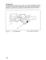 Предварительный просмотр 24 страницы Honda 2001 TRX 450ES Fourtrax Foreman Owner'S Manual