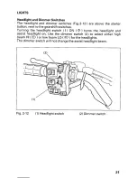 Предварительный просмотр 25 страницы Honda 2001 TRX 450ES Fourtrax Foreman Owner'S Manual