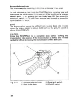 Предварительный просмотр 36 страницы Honda 2001 TRX 450ES Fourtrax Foreman Owner'S Manual