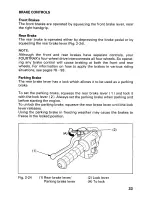 Предварительный просмотр 37 страницы Honda 2001 TRX 450ES Fourtrax Foreman Owner'S Manual