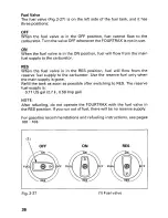 Предварительный просмотр 40 страницы Honda 2001 TRX 450ES Fourtrax Foreman Owner'S Manual