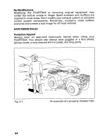 Предварительный просмотр 58 страницы Honda 2001 TRX 450ES Fourtrax Foreman Owner'S Manual