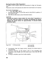 Предварительный просмотр 72 страницы Honda 2001 TRX 450ES Fourtrax Foreman Owner'S Manual