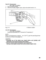 Предварительный просмотр 73 страницы Honda 2001 TRX 450ES Fourtrax Foreman Owner'S Manual