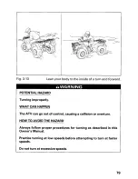 Предварительный просмотр 83 страницы Honda 2001 TRX 450ES Fourtrax Foreman Owner'S Manual