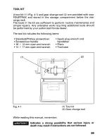 Предварительный просмотр 103 страницы Honda 2001 TRX 450ES Fourtrax Foreman Owner'S Manual