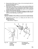 Предварительный просмотр 119 страницы Honda 2001 TRX 450ES Fourtrax Foreman Owner'S Manual