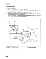 Предварительный просмотр 126 страницы Honda 2001 TRX 450ES Fourtrax Foreman Owner'S Manual