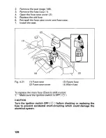 Предварительный просмотр 132 страницы Honda 2001 TRX 450ES Fourtrax Foreman Owner'S Manual