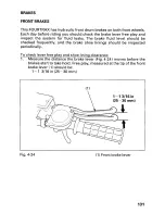 Предварительный просмотр 135 страницы Honda 2001 TRX 450ES Fourtrax Foreman Owner'S Manual