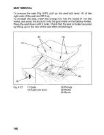 Предварительный просмотр 150 страницы Honda 2001 TRX 450ES Fourtrax Foreman Owner'S Manual