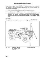 Предварительный просмотр 156 страницы Honda 2001 TRX 450ES Fourtrax Foreman Owner'S Manual