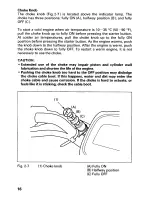 Preview for 21 page of Honda 2001 TRX250TM Owner'S Manual