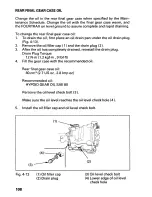 Preview for 113 page of Honda 2001 TRX250TM Owner'S Manual