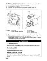 Предварительный просмотр 106 страницы Honda 2001 TRX350FM Owner'S Manual