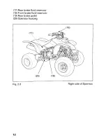 Предварительный просмотр 18 страницы Honda 2001 TRX400EX Sportrax 400EX Owner'S Manual