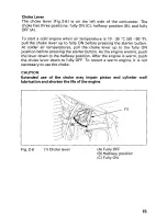 Предварительный просмотр 21 страницы Honda 2001 TRX400EX Sportrax 400EX Owner'S Manual