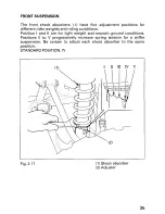 Предварительный просмотр 31 страницы Honda 2001 TRX400EX Sportrax 400EX Owner'S Manual