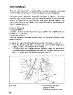 Предварительный просмотр 32 страницы Honda 2001 TRX400EX Sportrax 400EX Owner'S Manual