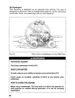 Предварительный просмотр 50 страницы Honda 2001 TRX400EX Sportrax 400EX Owner'S Manual