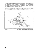 Предварительный просмотр 70 страницы Honda 2001 TRX400EX Sportrax 400EX Owner'S Manual