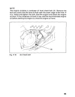 Предварительный просмотр 101 страницы Honda 2001 TRX400EX Sportrax 400EX Owner'S Manual