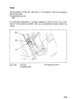 Предварительный просмотр 119 страницы Honda 2001 TRX400EX Sportrax 400EX Owner'S Manual