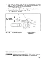 Предварительный просмотр 127 страницы Honda 2001 TRX400EX Sportrax 400EX Owner'S Manual