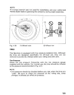 Предварительный просмотр 129 страницы Honda 2001 TRX400EX Sportrax 400EX Owner'S Manual