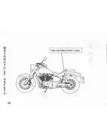 Предварительный просмотр 18 страницы Honda 2001 VT750C3 Owner'S Manual