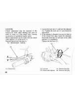 Предварительный просмотр 30 страницы Honda 2001 VT750C3 Owner'S Manual